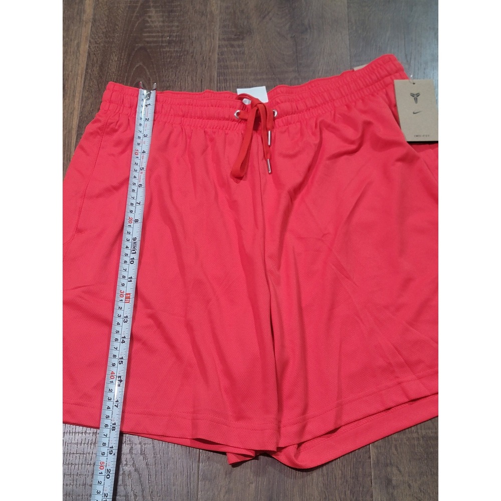 Nike Kobe Bryant Dri-FIT Basketball Shorts Red HJ8103-696 Mens Large New